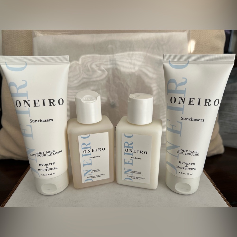 Oneiro Sunchaser Hair & Body Care Ready, Go Kit 4 pc.